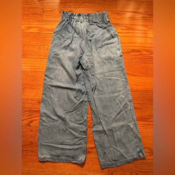 Young, Fabulous & Broke Wide Leg Elastic Waist Jeans - Picture 2 of 3